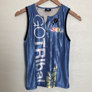 Pactimo GoTRIbal sleeveless triathlon/bike jersey, L